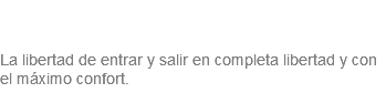 &nbsp;Puertas Corredizas La libertad de entrar y salir en completa libertad y con el máximo confort.